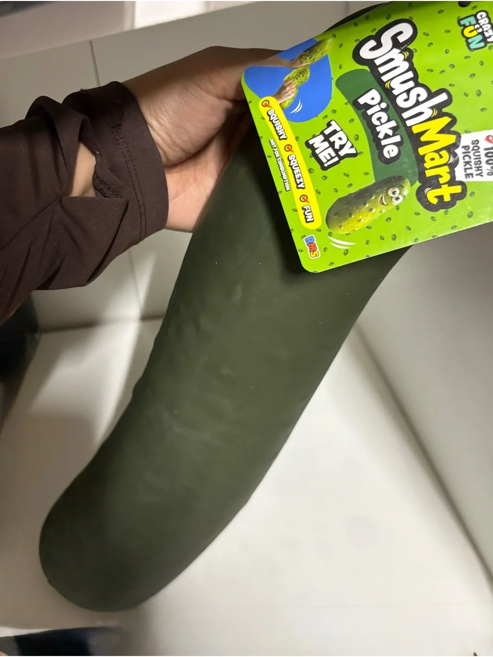 Smushsmart pickle gigant squishy